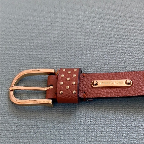 MICHAEL Michael Kors pebbles leather belt